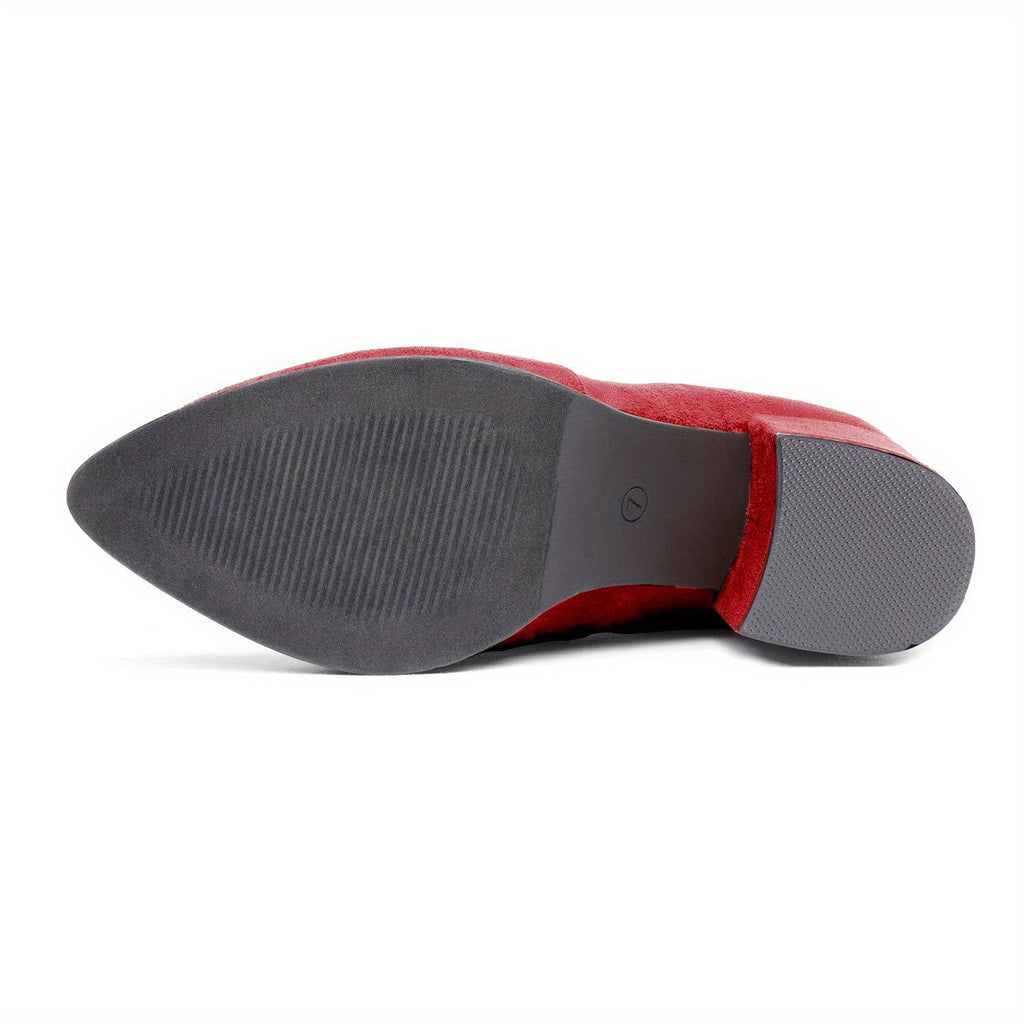 Over The Knee Thigh High Boots, Stretch Block Heel Women's Long Boots for Autumn Winter with Dresses, Jeans, Leggings, Stockings, Sweaters, for Party, Dance, Shopping, Walk, Office, Gift for Friends, Wife, Sister, Daughter