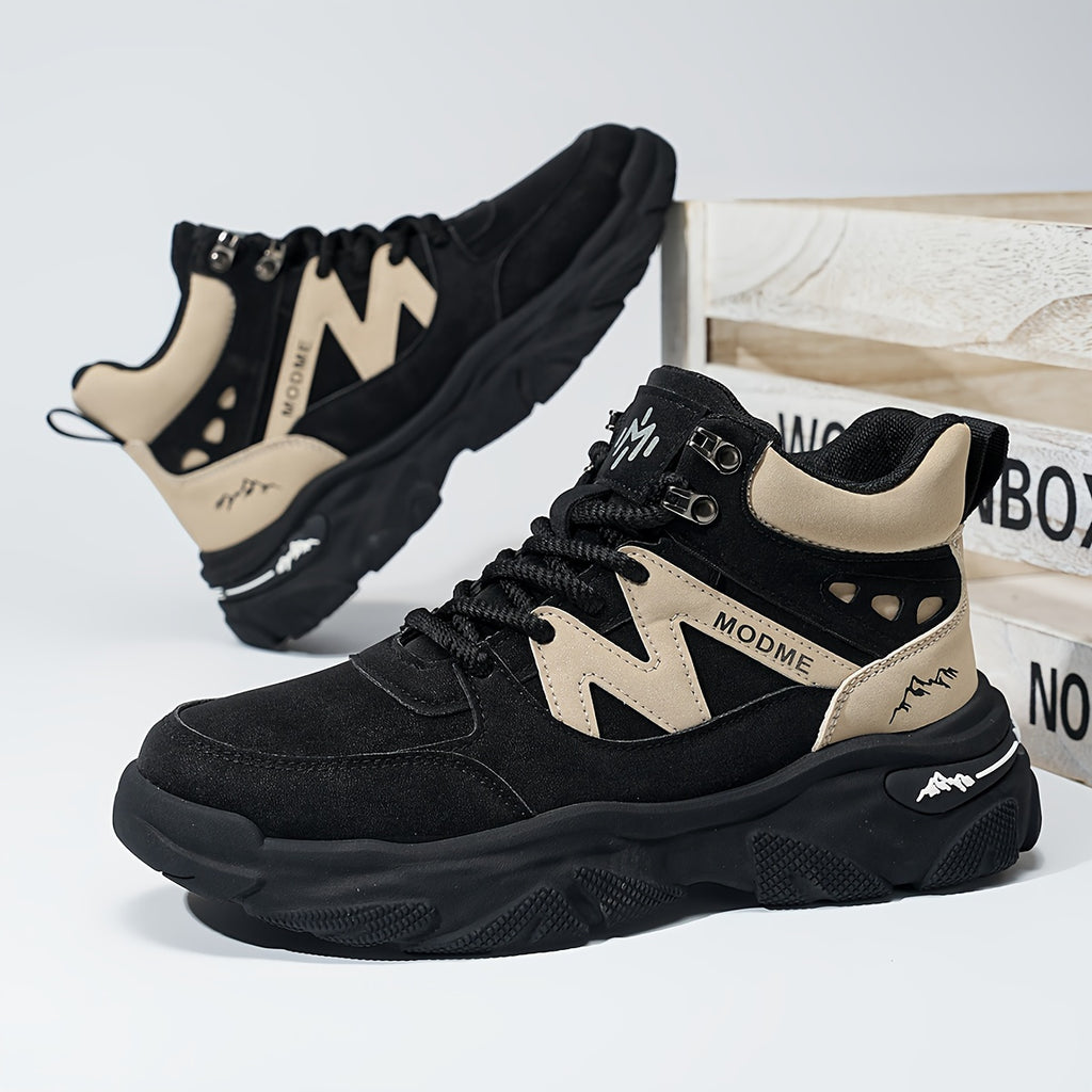 [Breathable Durable Outdoor Boots] MODME-Women Boots Outdoor Trekking Mid Backpacking Mountaineering Lightweight Boots- All-Day Comfort, Breathable & Durable - For Hiking, Trekking, Climbing, Daily Work