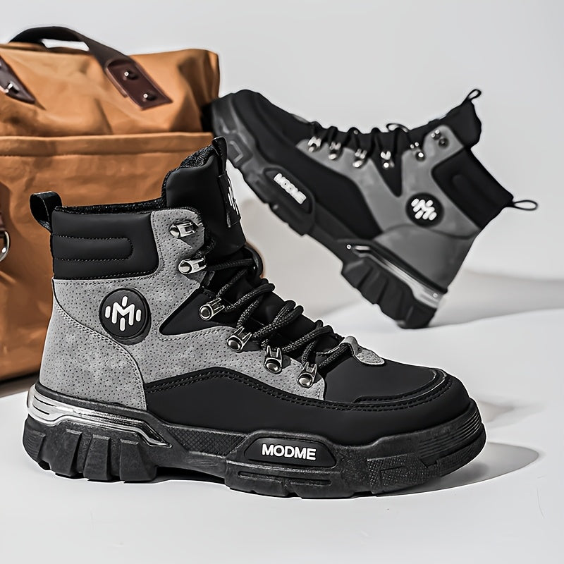 MODME-Women Boots Outdoor Trekking Mid Backpacking Mountaineering Lightweight Boots- All-Day Comfort, Breathable & Durable - For Hiking, Trekking, Climbing, Daily Work