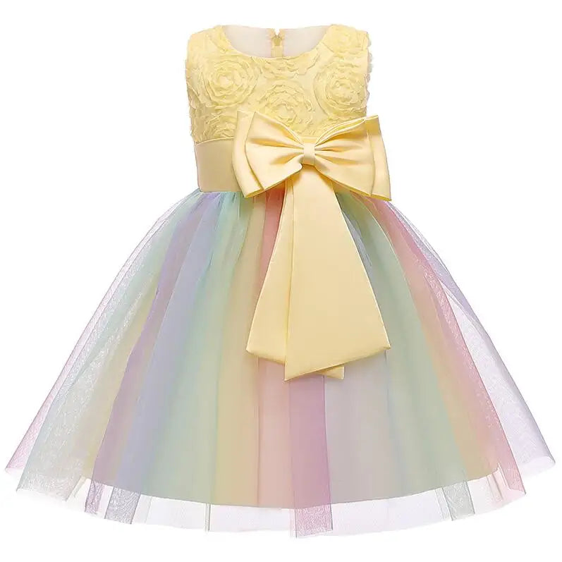 2-14yrs Teenage Clothing Christmas Girl Dress Summer Princess Wedding Party dress sequins Sleeveless New Year For Girls Clothes