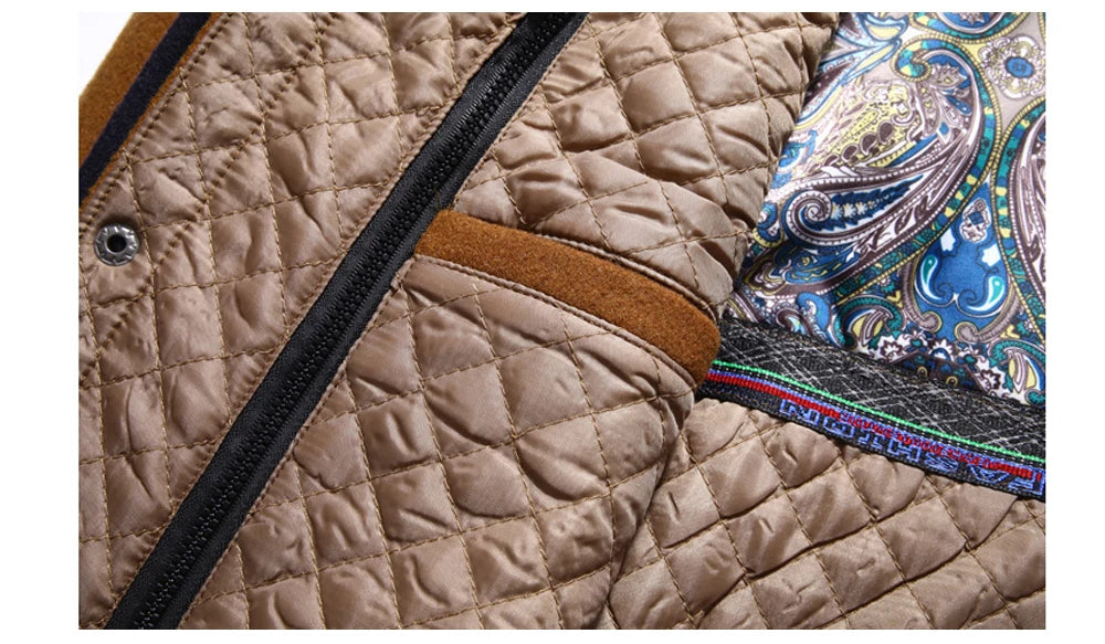 Men's Woolen Coat Hot Sale Of The Season Casual Business Gentleman Mid-Length Thickened Scarf Collar Outerwear Winter Warm Men's