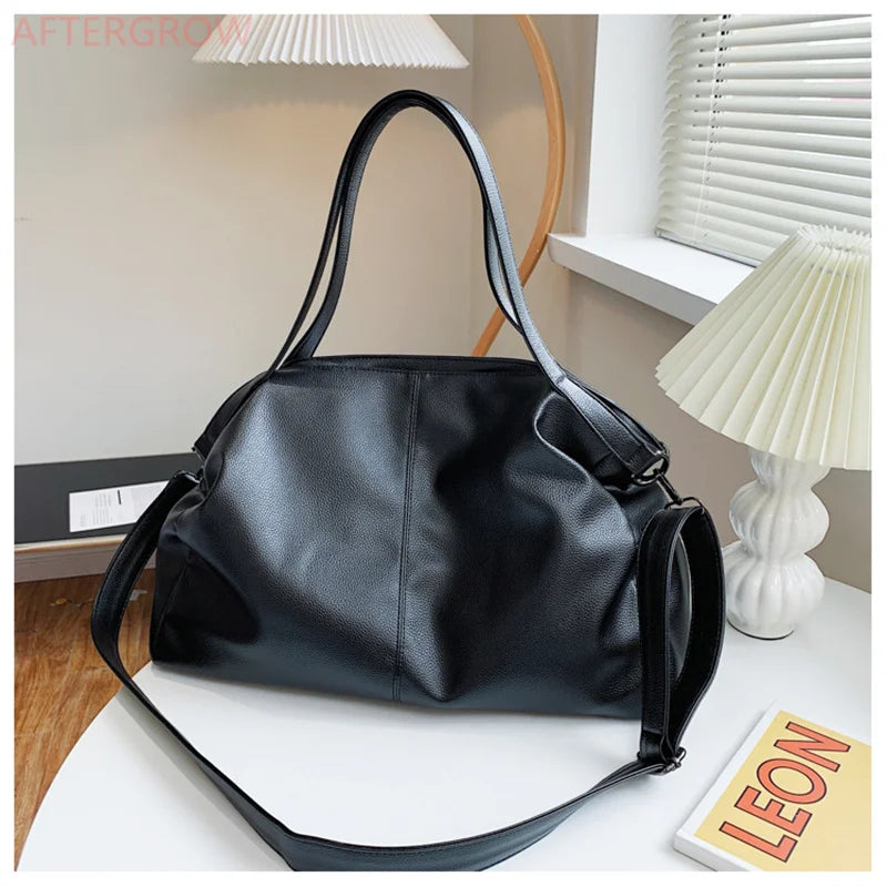 Women Large Handbag Large Shopping Bag Handbag High Quality Soft Leather Crossbody Bag Women Travel Shoulder Bag