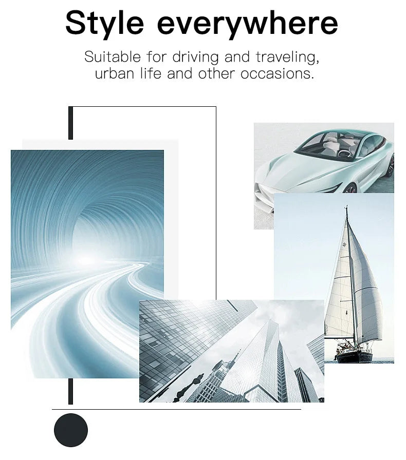 3PCS Square Rimless Sunglasses Women Luxury Brand Designer Summer Red Glasses Fashion Sun glasses For Men UV400 Shades Oculos