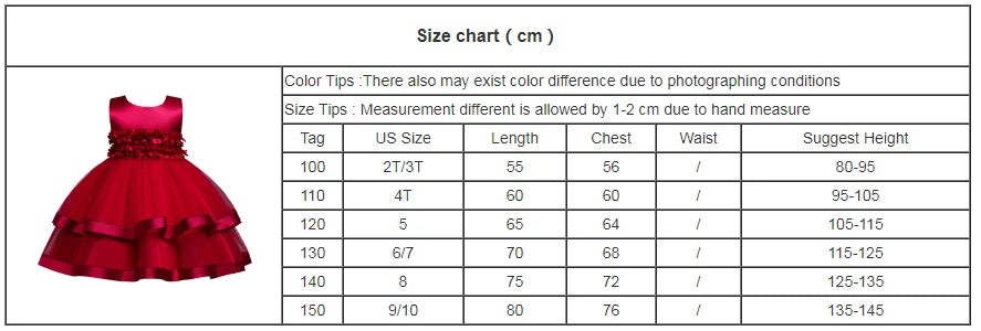 girls Clothing teenagers Wedding Party Princess Christmas Dresse for girl Party Costume Kids Cotton Party 2-10 yrs Girls Dress