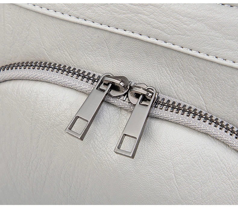 Women Backpacks Vintage Female Shoulder Bag Soft Leather Backpack Ladies Travel Back Pack Luxury Bags for Girls Mochila