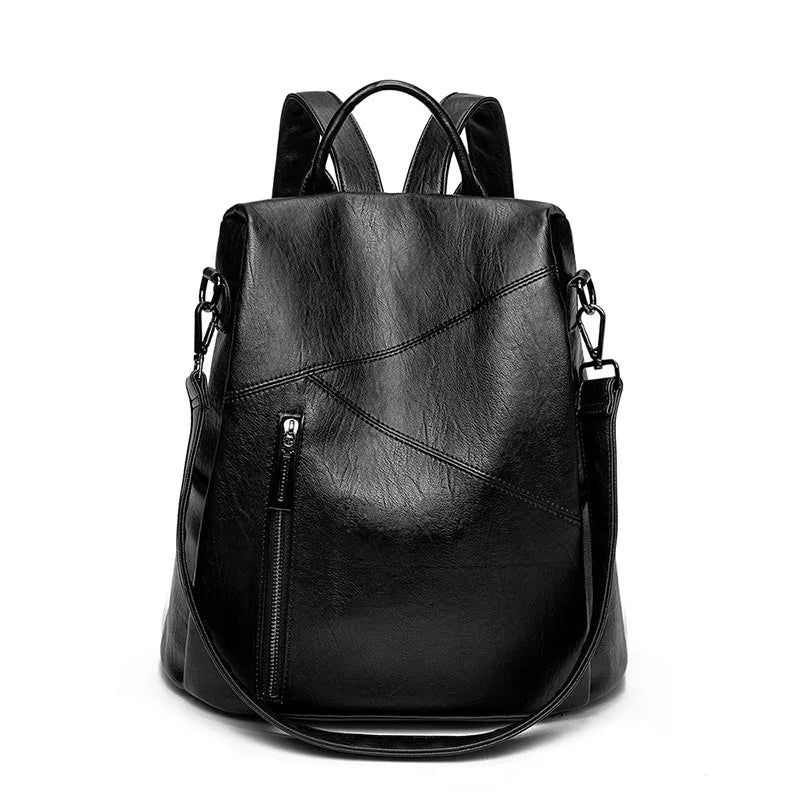 Women Backpacks Vintage Female Shoulder Bag Soft Leather Backpack Ladies Travel Back Pack Luxury Bags for Girls Mochila