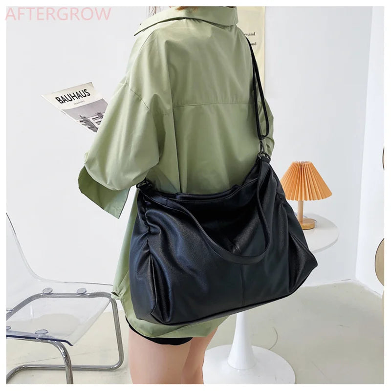 Women Large Handbag Large Shopping Bag Handbag High Quality Soft Leather Crossbody Bag Women Travel Shoulder Bag