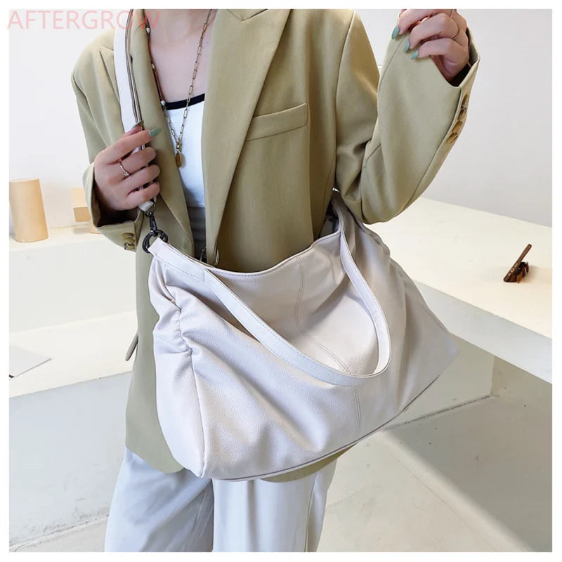 Women Large Handbag Large Shopping Bag Handbag High Quality Soft Leather Crossbody Bag Women Travel Shoulder Bag