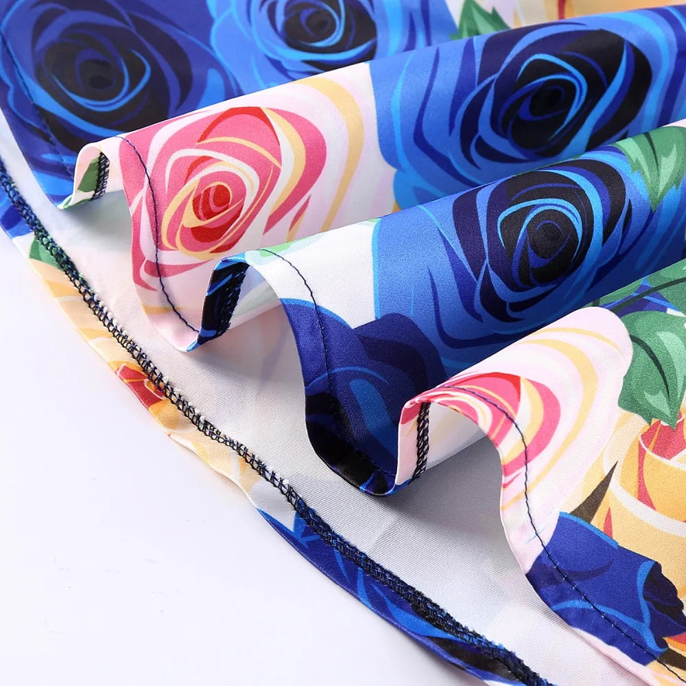 Girls Dress For Kids Clothes Flower One-shoulder Pageant Birthday Wedding Party Princess Children Dress 3 4 5 6 7 8 9 years