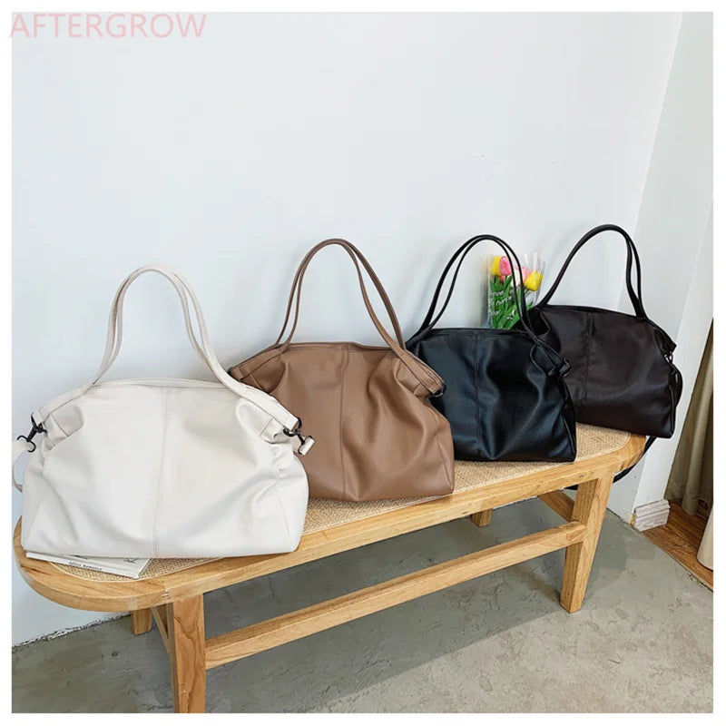 Women Large Handbag Large Shopping Bag Handbag High Quality Soft Leather Crossbody Bag Women Travel Shoulder Bag