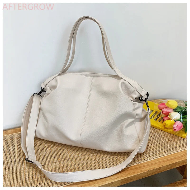 Women Large Handbag Large Shopping Bag Handbag High Quality Soft Leather Crossbody Bag Women Travel Shoulder Bag