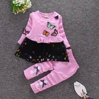Boys T Shirt  Summer Fashion Cartoon Bear Embroidery School Clothes Little Girls Polo Shirts 3-8 Years Tops Toddler Sportswear