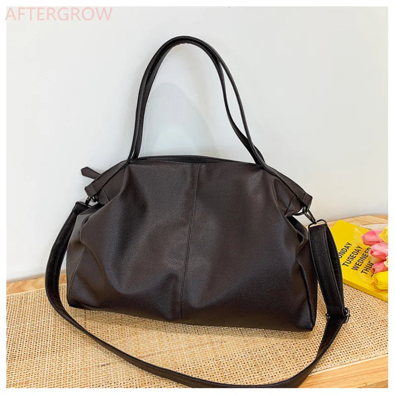 Women Large Handbag Large Shopping Bag Handbag High Quality Soft Leather Crossbody Bag Women Travel Shoulder Bag