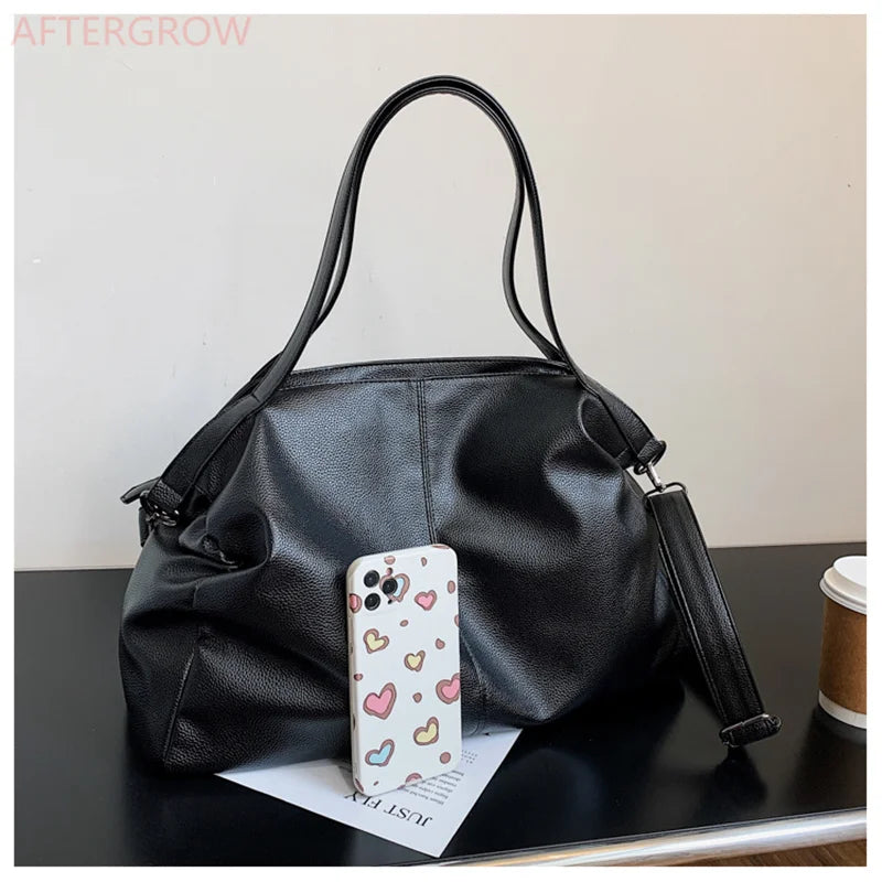 Women Large Handbag Large Shopping Bag Handbag High Quality Soft Leather Crossbody Bag Women Travel Shoulder Bag