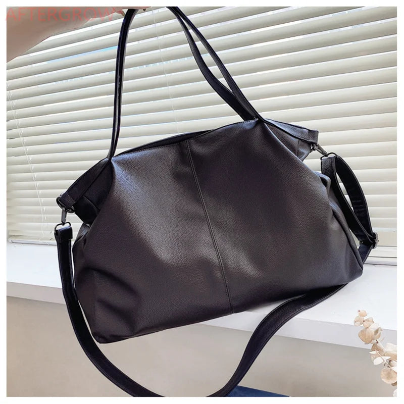 Women Large Handbag Large Shopping Bag Handbag High Quality Soft Leather Crossbody Bag Women Travel Shoulder Bag