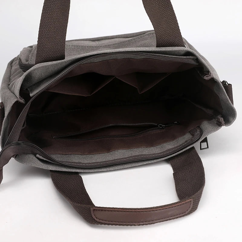 2024 Women Bag New Fashion Messenger Bag Women Shoulder Bag Canvas Handbag Purse Large Capacity Fashion Female Tote Shopping Bag