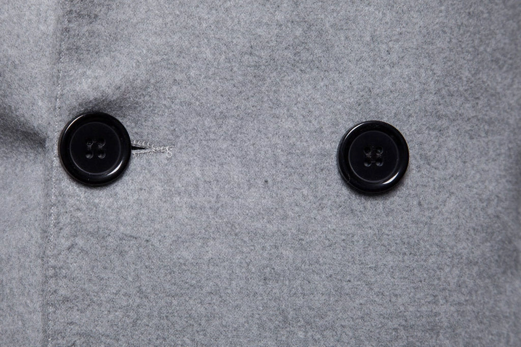 Mens Overcoat Trench Coats Winter Male Pea Coat with Belt Double Breasted Men Wool & Blends Coat Jacket Brand Clothing W10