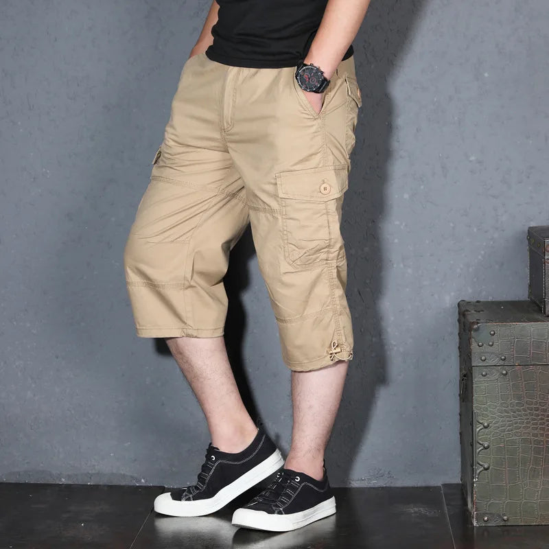 Cargo Shorts Men Cool Camouflage Summer Hot Sale Cotton Casual Men Short Pants Brand Clothing Comfortable Camo Men Cargo Shorts