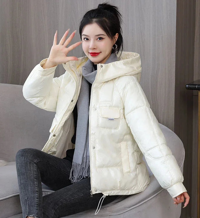 Loose Casual Short Padded Coats for Women Cotton Parkas Woman Great Warm Winter on Sale Discount Fashion 2025 Quilted Jackets