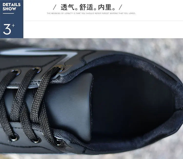 Men's shoes for autumn and winter are waterproof, versatile, anti-slip, sports and casual shoes, and men's low-top running shoes