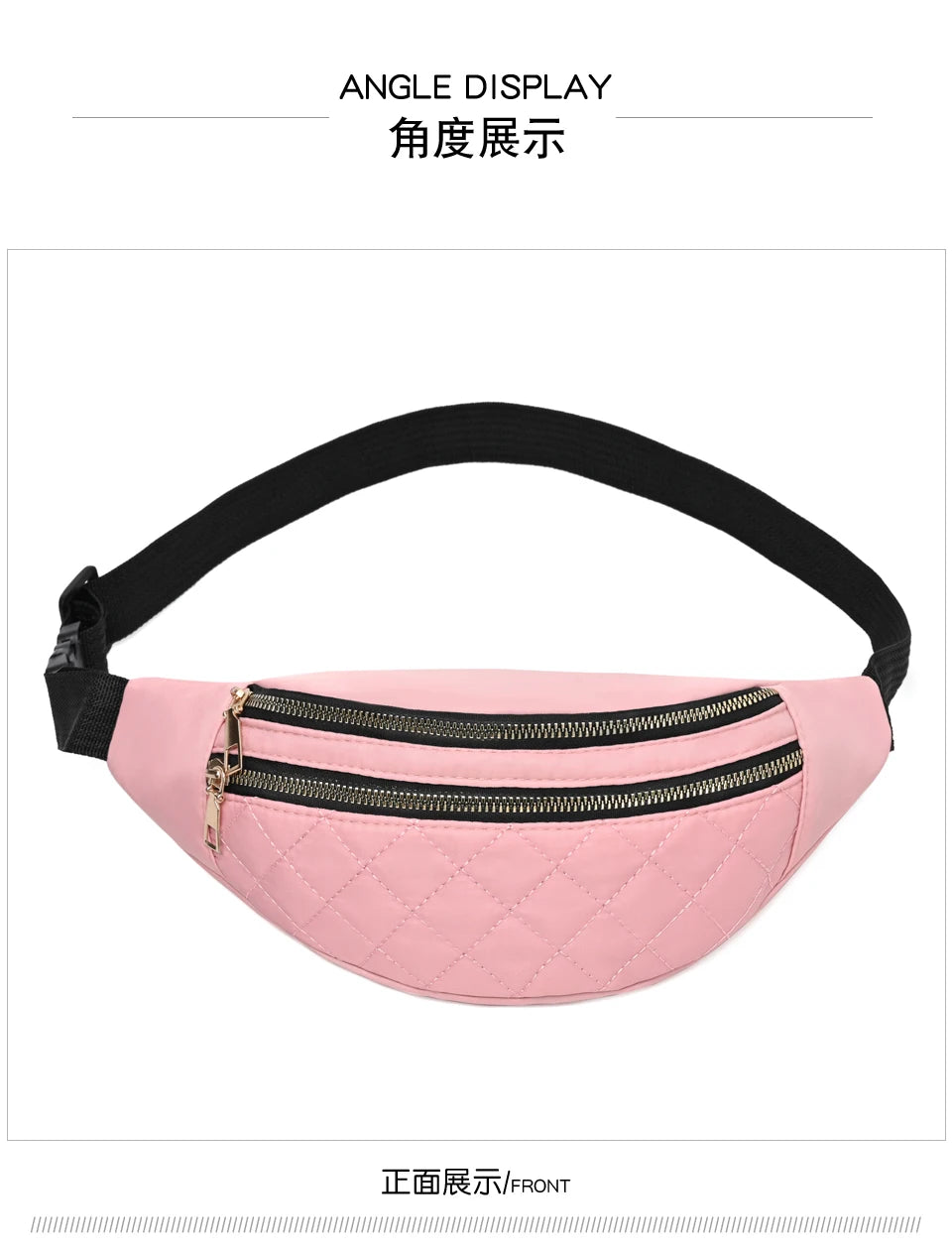 Waist Bag Women Fanny Pack Chest Shoulder Belt Bag Fashion Packs Party Crossbody Lady Travel Phone Pouch Lady Purse Bum Bags