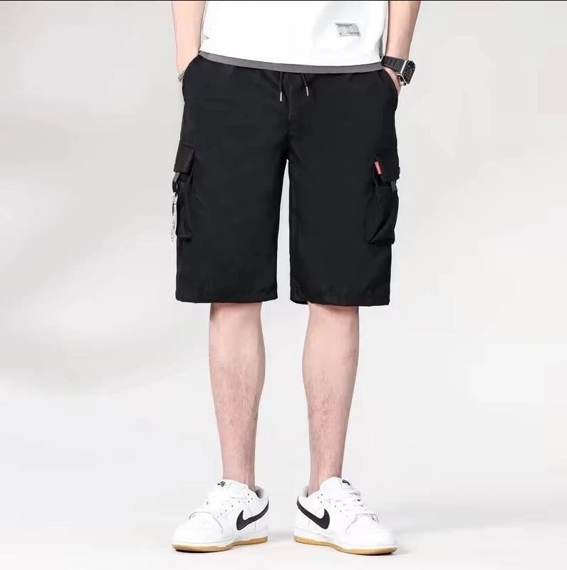 Cargo Shorts Men's fashion 2024 summer ins casual casual pants students trend port wind pants