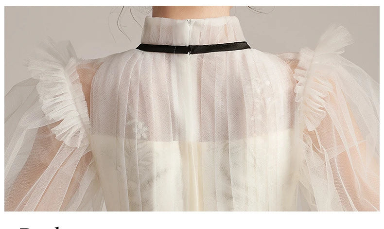 Children Clothing Green Dress for Girls 3 To 14 Year Elegant Formal Evening Dresses Long Luxury Cute Kid Wedding Party Ball Gown