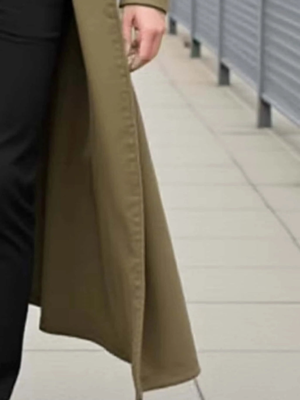 Men's Jacket Winter Thickened Trench Coat Double-Breasted Warm Jacket for Fashionable Wear Blazer