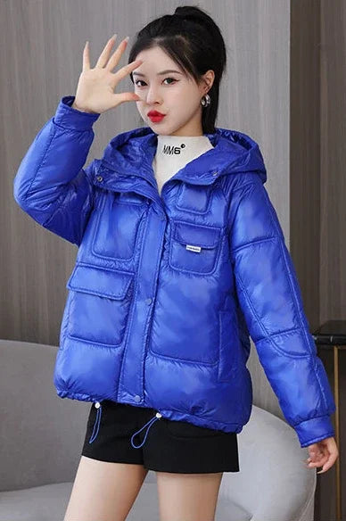 Loose Casual Short Padded Coats for Women Cotton Parkas Woman Great Warm Winter on Sale Discount Fashion 2025 Quilted Jackets
