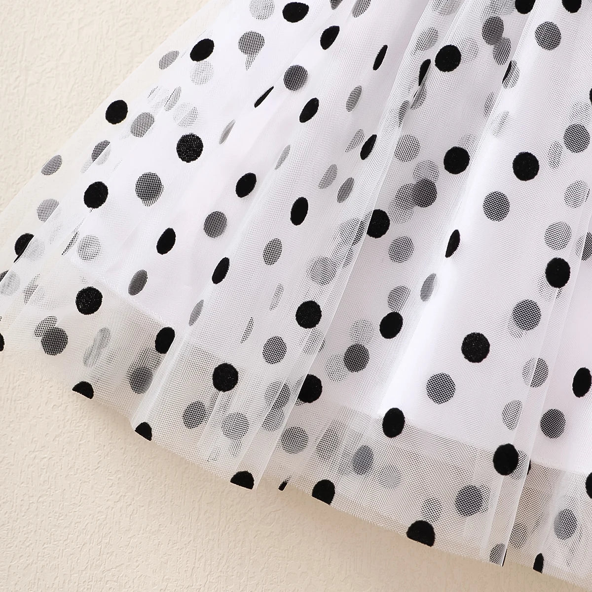 Girls Clothing Flying sleeve Dress Blue Polka Dot chiffon Children's Dress suitable for 1-6 Year old Girls Summer Dress