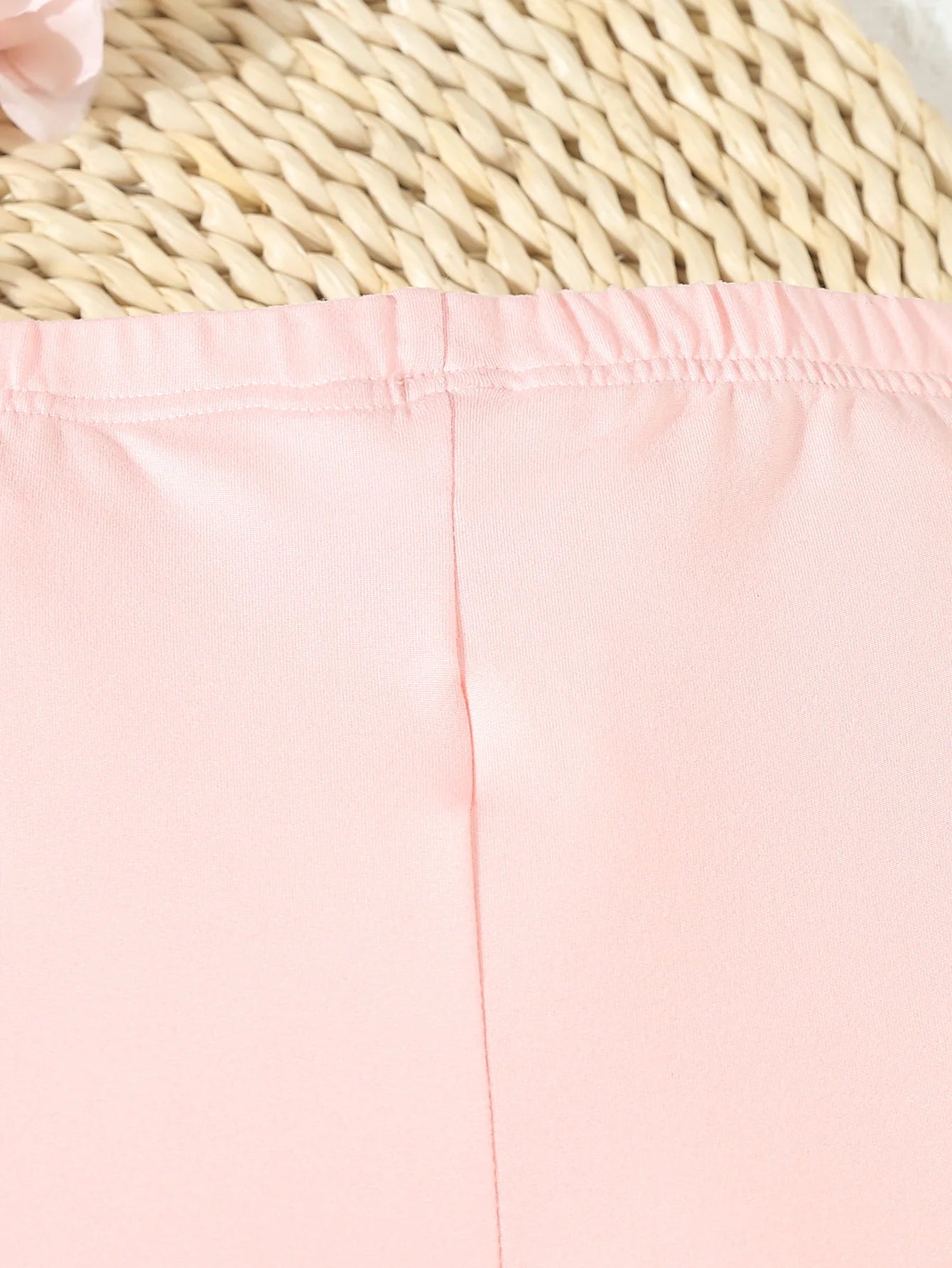 Autumn Kids Girls Clothing  Solid Color Bell-bottoms Elastic Waist  Flared Trousers Leggings Toddler Infant Girl's Clothing