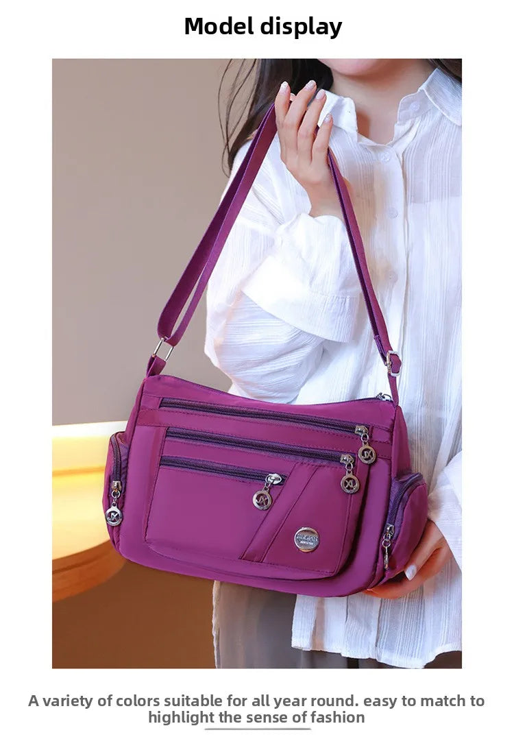 New Women Bag Nylon Waterproof Messenger Bags For Lady Crossbody Shoulder Bag Casual Handbags High Quality Multifunctional