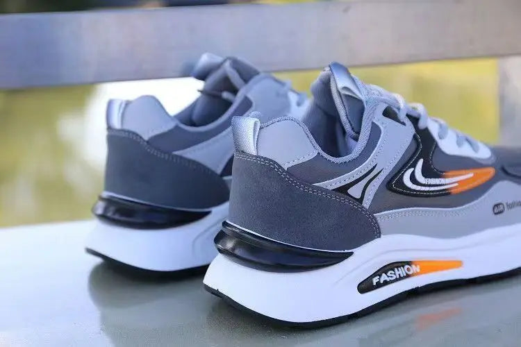 Shoes for Men Lightweight Pu Leather Casual Shoes 2025New Men's Sneakers Fashion Men Tennis Shoes Breathable Sport Running Shoe