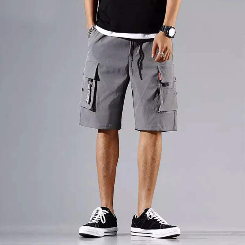 Cargo Shorts Men's fashion 2024 summer ins casual casual pants students trend port wind pants