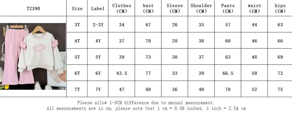 Girls Clothes 2025 Autumn New Color Blocked Casual Sportswear Long Sleeved Letter Printed Top+Pants Children's Fashion Clothing