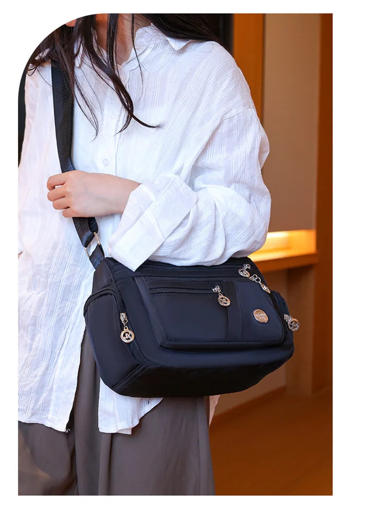 New Women Bag Nylon Waterproof Messenger Bags For Lady Crossbody Shoulder Bag Casual Handbags High Quality Multifunctional