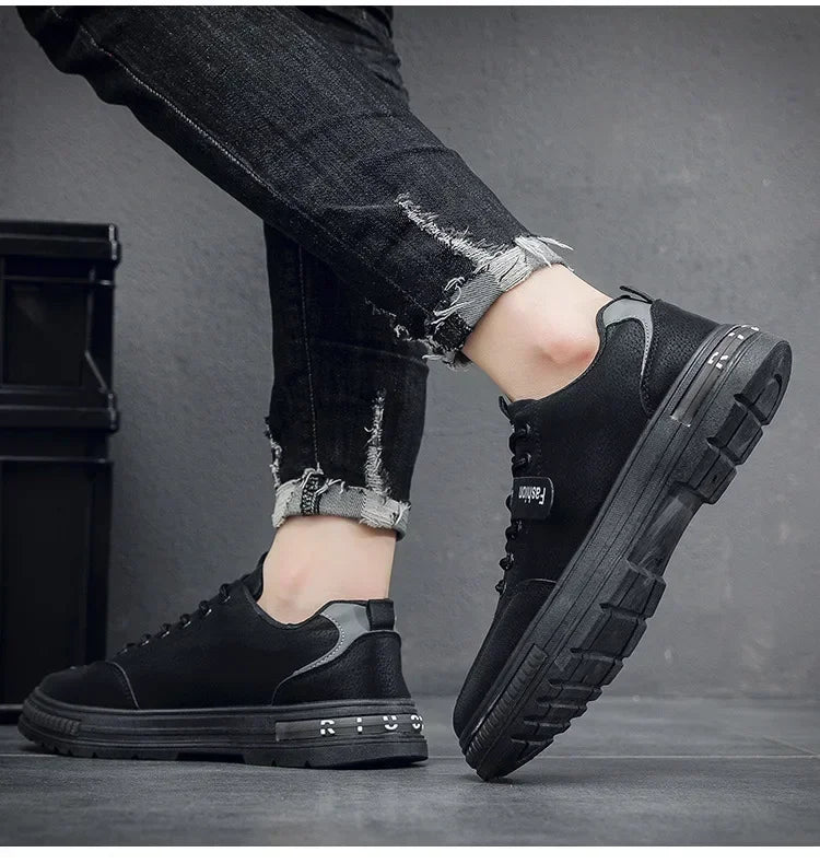 New Breathable Work Safety Shoes Trendy Versatile Comfortable Eva Insoles Rubber Upper shoes for men sneakers men Wear resistant