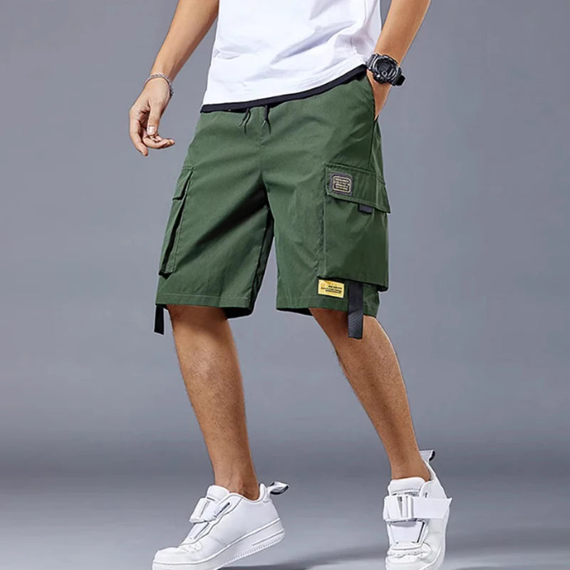 Cargo Shorts Men's fashion 2024 summer ins casual casual pants students trend port wind pants