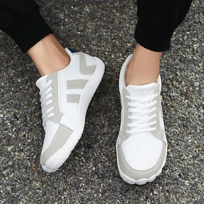 Barefoot Casual Shoes Unisex Wide Toe Sneakers for Men Lightweight Comfortable Flats Loafers Non-slip Walking Shoe Large Size 46