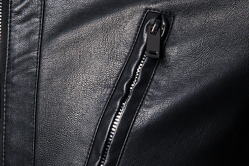 Men's Coat Men's Spring And Autumn Leather Jacket Fashion Men's 2024 New Popular Korean Version Slim Fashion Clothes