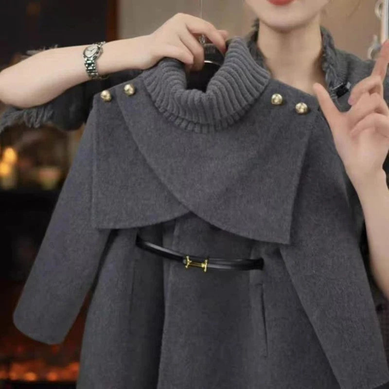 Girls Woolen Coat Children Clothing Fashionable Coat Trend Girl Winter Coat Winter Clothes for Girl Winter Jackets Ropa De Niña