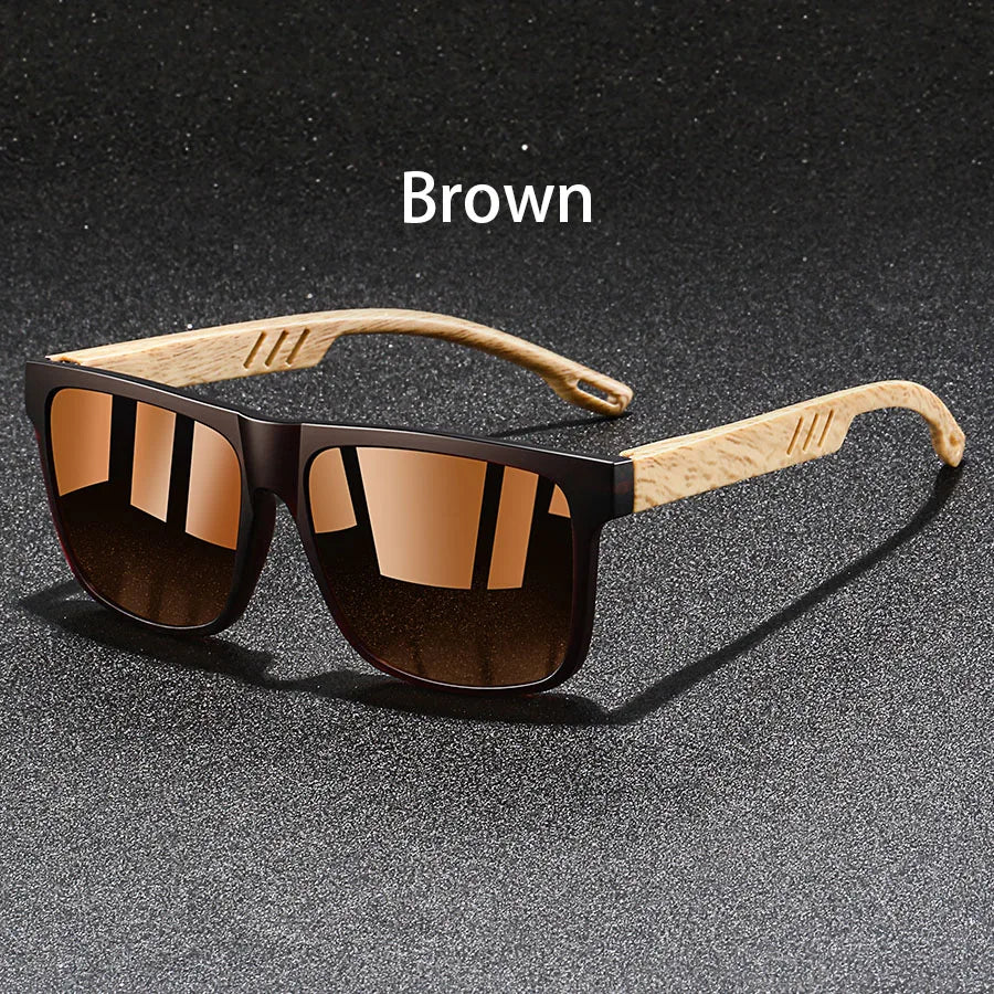 Fashion Vintage Square Square Frame Sunglasses Men Women Fishing Driving Man Luxury Brand Designer Sun Glasses UV400 Eyewear