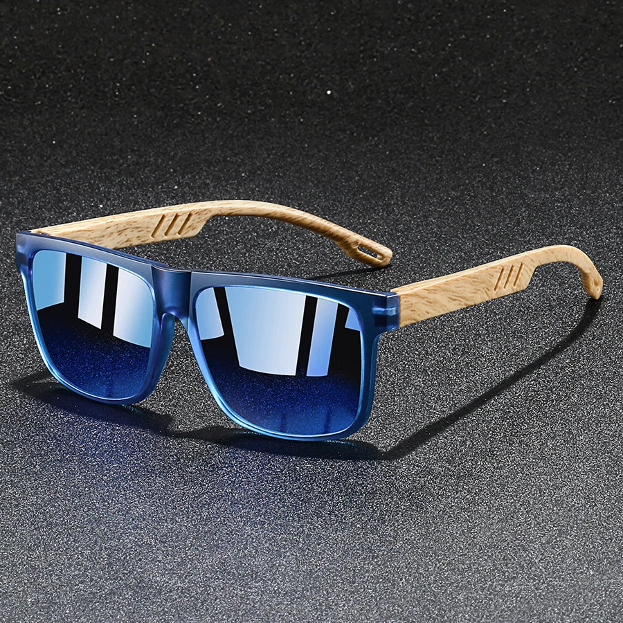 Fashion Vintage Square Square Frame Sunglasses Men Women Fishing Driving Man Luxury Brand Designer Sun Glasses UV400 Eyewear