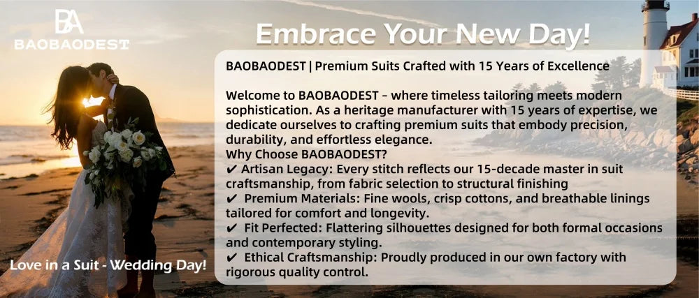 Men's Winter Suit Jacket - Classic Checked Blazer | Warm Thickened Formal Coat | Autumn/Winter Business & Leisure Wear