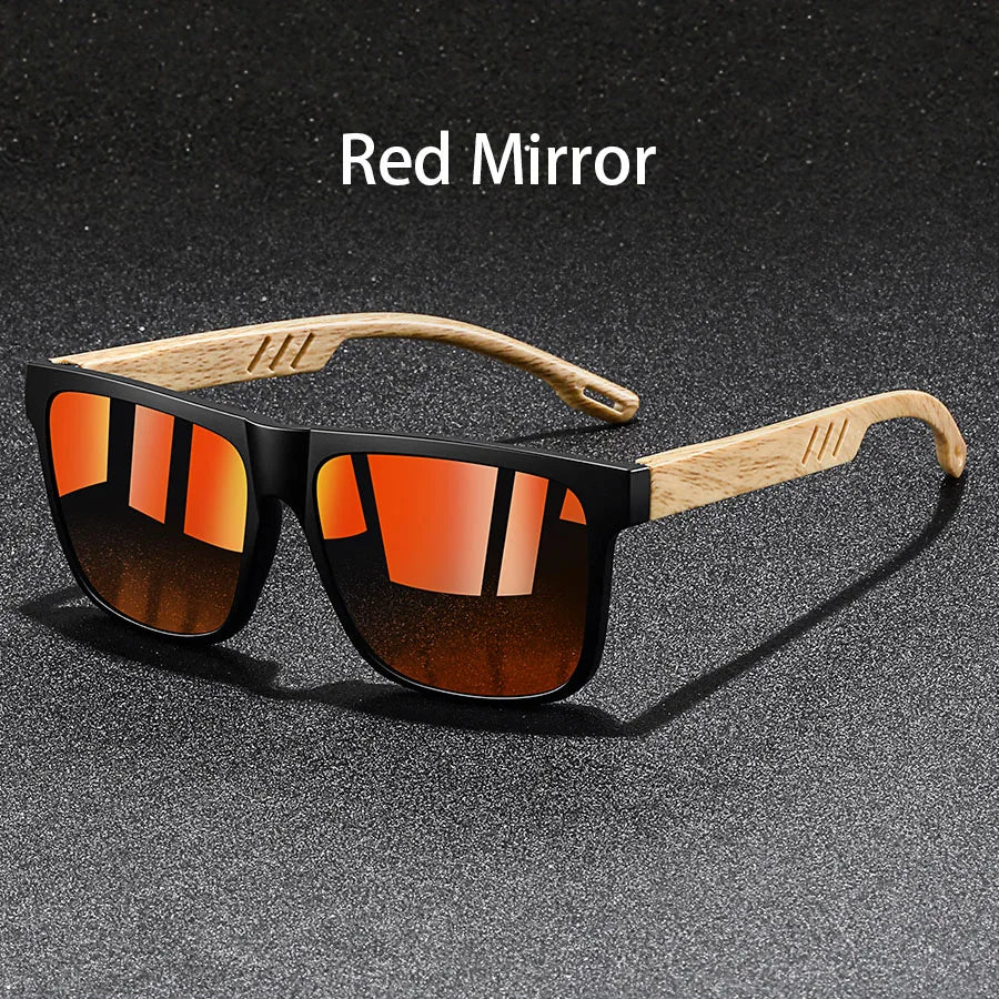 Fashion Vintage Square Square Frame Sunglasses Men Women Fishing Driving Man Luxury Brand Designer Sun Glasses UV400 Eyewear