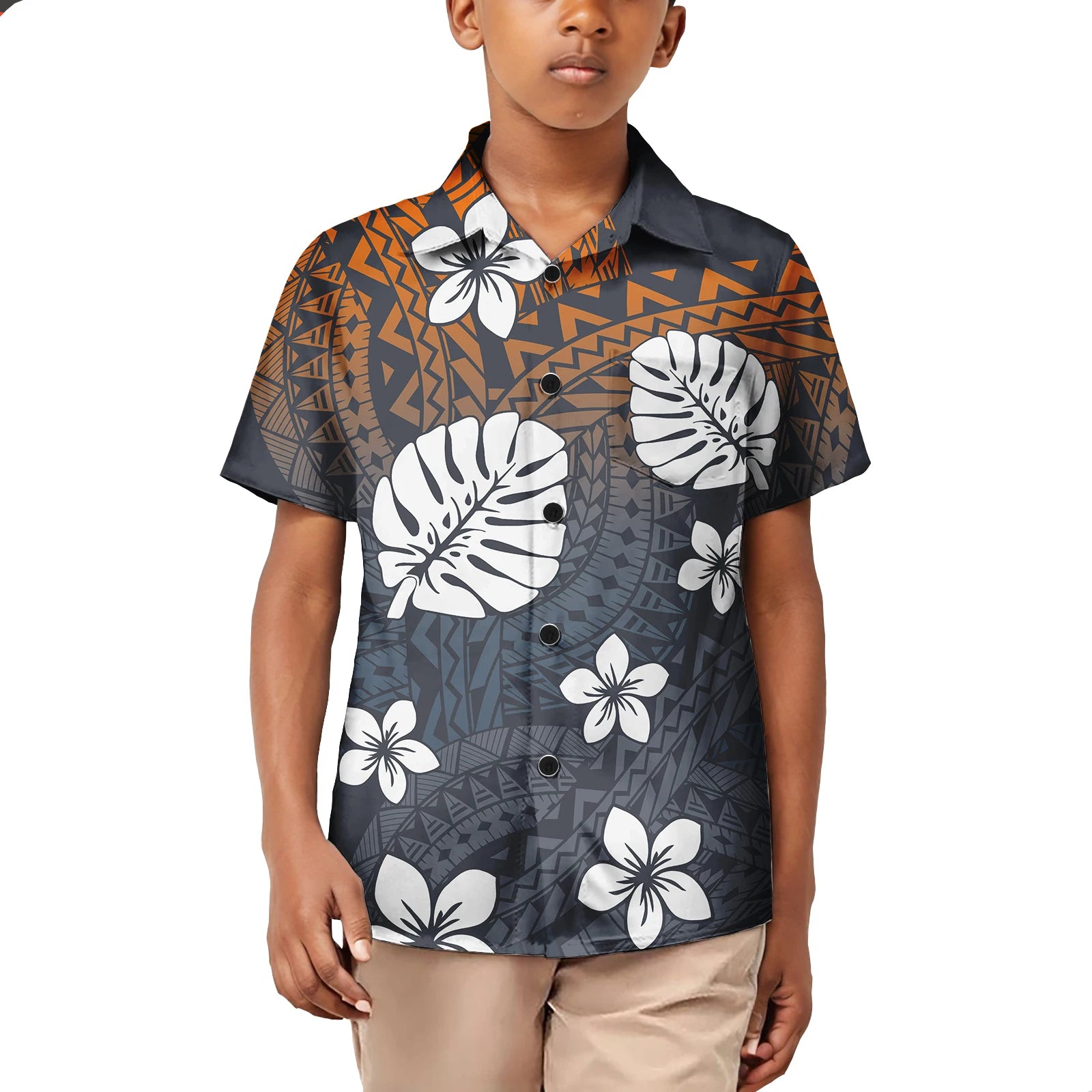 Girls' Clothing Sets Polynesian Tribal Samoan Tattoo Family Clothing Outfits Boys Clothing Sets