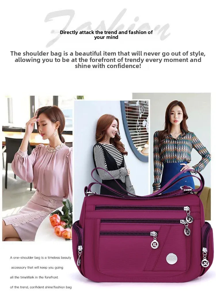 New Women Bag Nylon Waterproof Messenger Bags For Lady Crossbody Shoulder Bag Casual Handbags High Quality Multifunctional