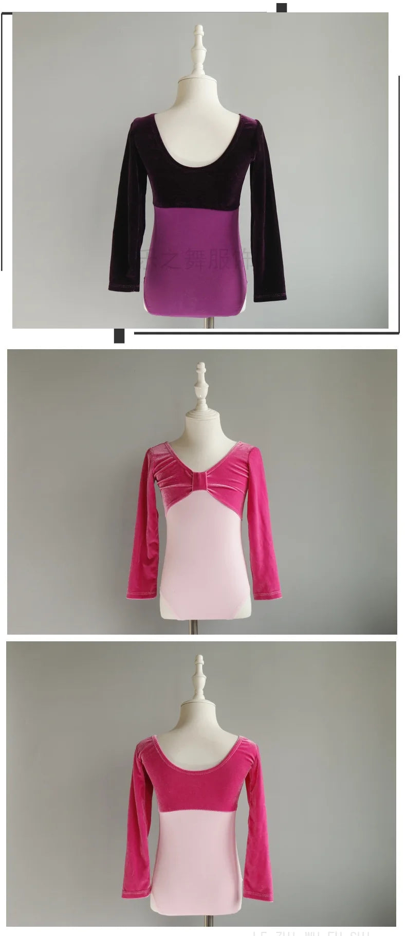 Girls' leotard ballet clothes for girls dance swimsuit Gymnastics leotard 2024 long sleeve ballet leotard Children's clothing