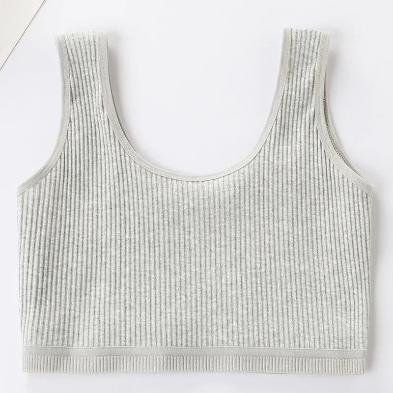 Girls Bra Crop Tops for Teens Underwear Breathable Kids Sports Training Bras  Children Soft Cotton Teenager Clothing Girls