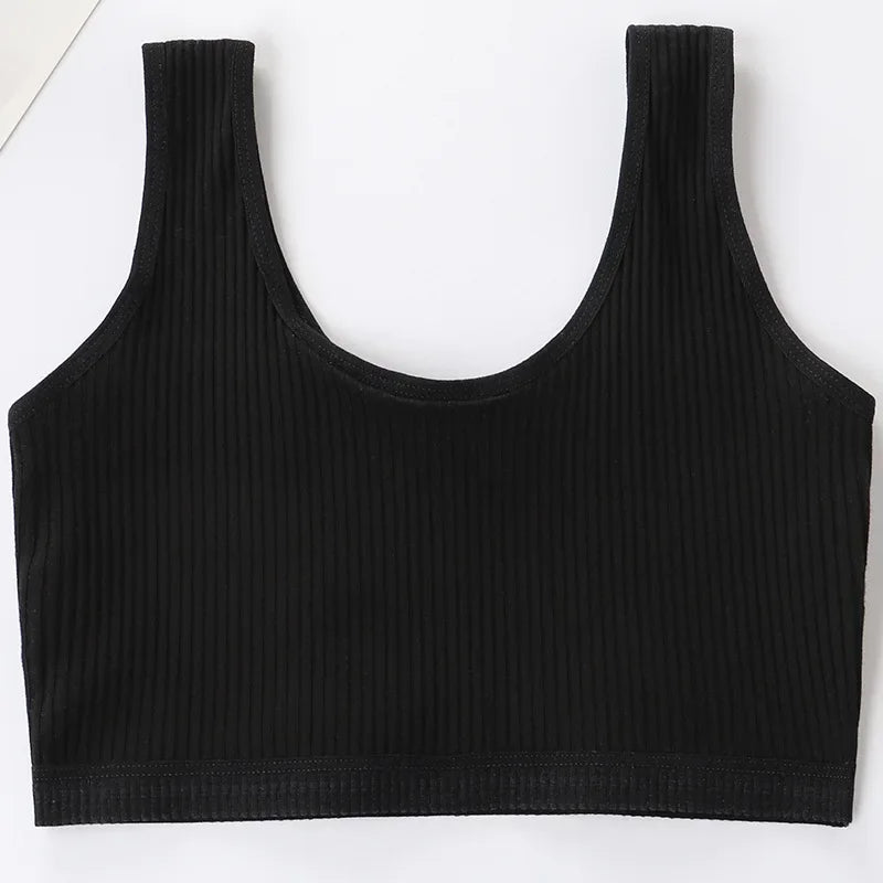 Girls Bra Crop Tops for Teens Underwear Breathable Kids Sports Training Bras  Children Soft Cotton Teenager Clothing Girls
